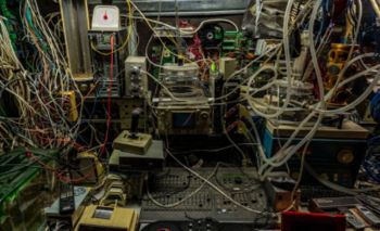 Couillard Electric LLC repairing electric wires in West Bend, WI.